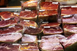 Étal de jambon cru sous-vide Étal de jambon cru sous-vide