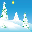 Solar winter day Solar winter day