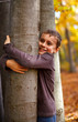 Boy playing outdoor