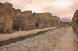 Vista del Vesuvio dalle rovine di Pompei