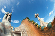 Roof detail of Gaudi's Casa Batllò