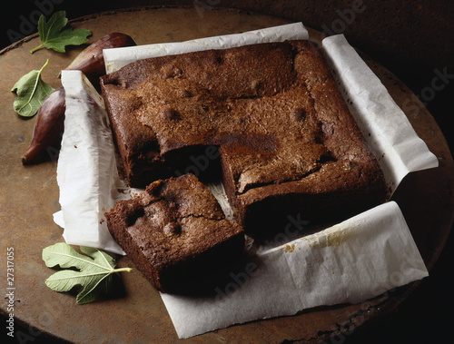Photo: Chocolate and fig cake Chocolate and fig cake