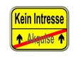 Akquise - kein Interesse