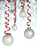 Hanging Christmas ornaments