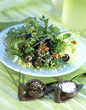 Walnut and snail salad
