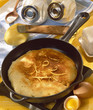 Orange and lemon flavoured pancakes