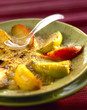 Three apple gratin