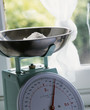 Flour on scales