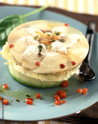 Photo: Turbot in aspic Turbot in aspic