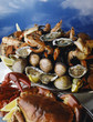 Tray of shellfish