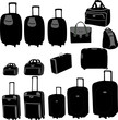 bags collection - vector