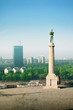 The Victor monument in Kalemegdan fortress, Belgrade