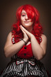 Red Haired Woman Portrait Red Haired Woman Portrait