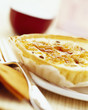 fromage frais tartlet with vergeoise sugar