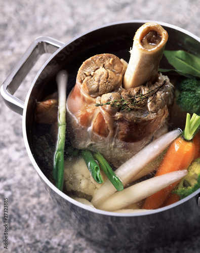 Photo: veal shank pot-au-feu veal shank pot-au-feu