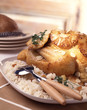 Creole chicken with pineapple