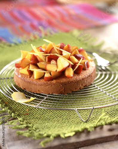 Photo: Peach and lemon tartlet Peach and lemon tartlet