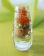 Verrine of tartares