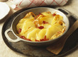Potatoes with roblochon cheese au gratin