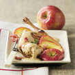 Rabbit with apples and cider sauce