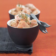 Marinated salmon Marinated salmon