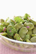Broadbean salad