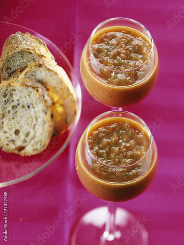 Photo: Andalusian gaspacho Andalusian gaspacho