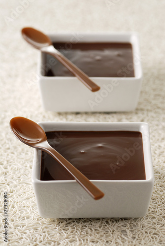 Photo: Chocolate cream dessert Chocolate cream dessert