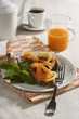 Salmon brunch