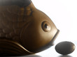 Chocolate Easter fish and egg