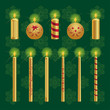 Christmas Candles Set