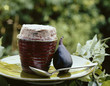 Fig and Banyuls soufflé
