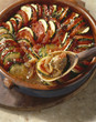 Lamb and courgette Tian