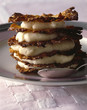 Pineapple and vintage rum mousse Mille-feuille