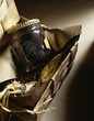 Jar of black truffles