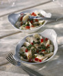 Fish marinated in olive oil