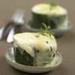 Zucchini with  Rocamadour