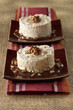 Semi-cold walnut desserts