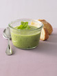 Chilled pea soup