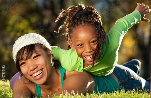 Foto: Happy African American Family Happy African American Family