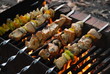 salmon kebabs