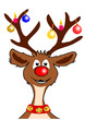 der geschmückte Rudolph