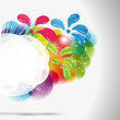 Vector splash background Vector splash background