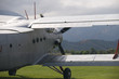 biplane from behind