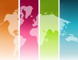 Colorful World Map