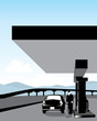 Vector: Gas Station Gas Station