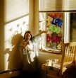 Photo: Little Girl Painting 'i Love You Daddy' On Window Little Girl Painting 'i Love You Daddy' On Window
