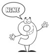 Outlined Number 9 Nine Guy With Speech Bubble Outlined Number 9 Nine Guy With Speech Bubble