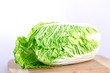 Fresh cabbage on the wood desk