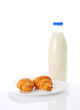 Croissants and milk